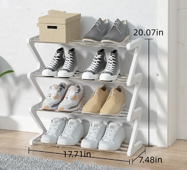 Mind reader 2025 small shoe rack